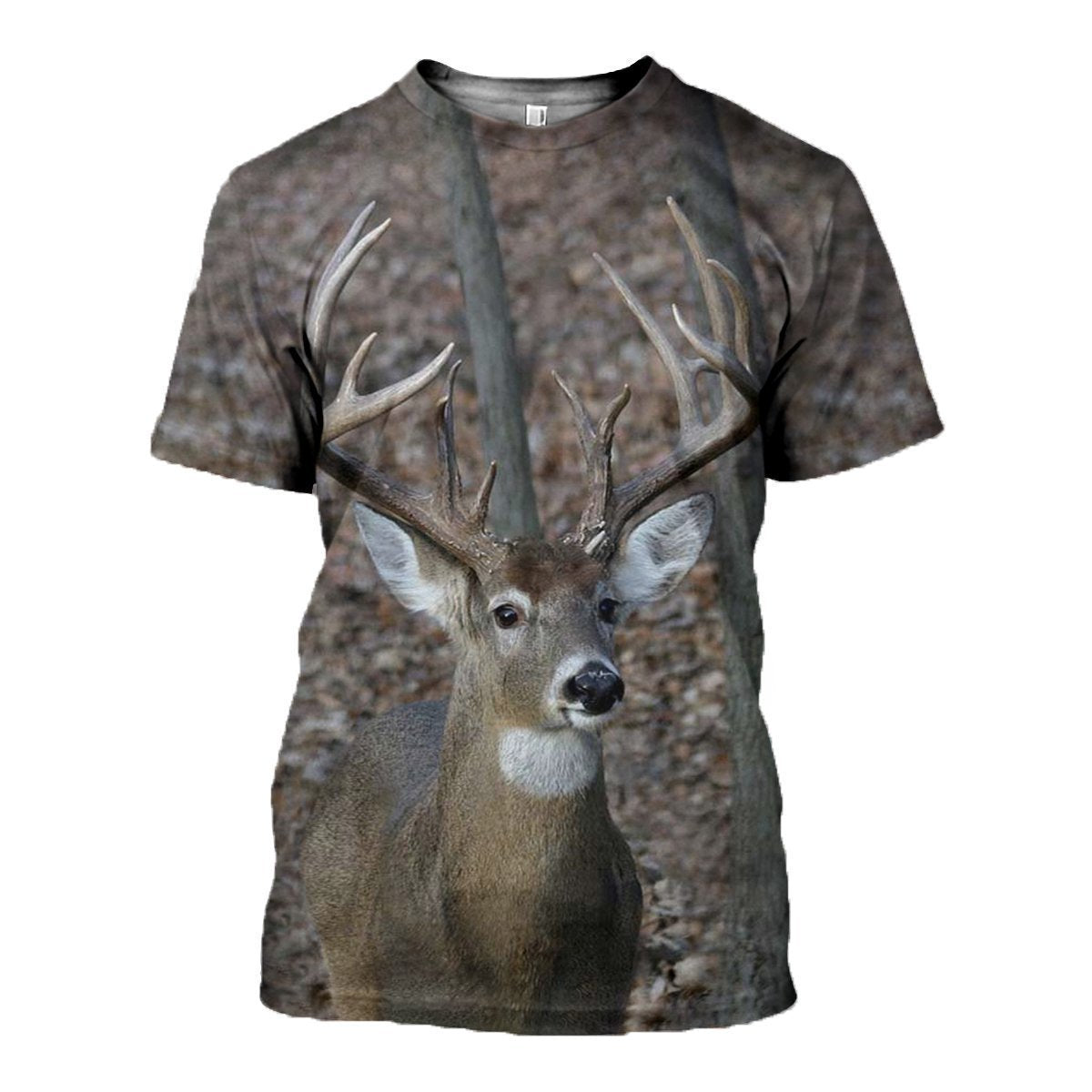 3D Printed Deer Clothes-Apparel-6teenth World-T-Shirt-S-Vibe Cosy™
