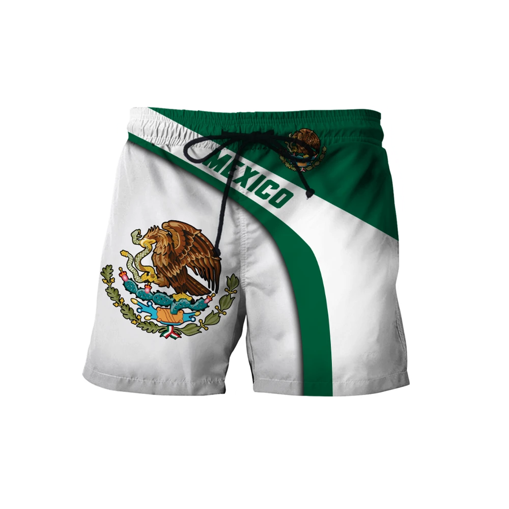 Mexico Combo T-shirt and Short 3D All Over Printed no2