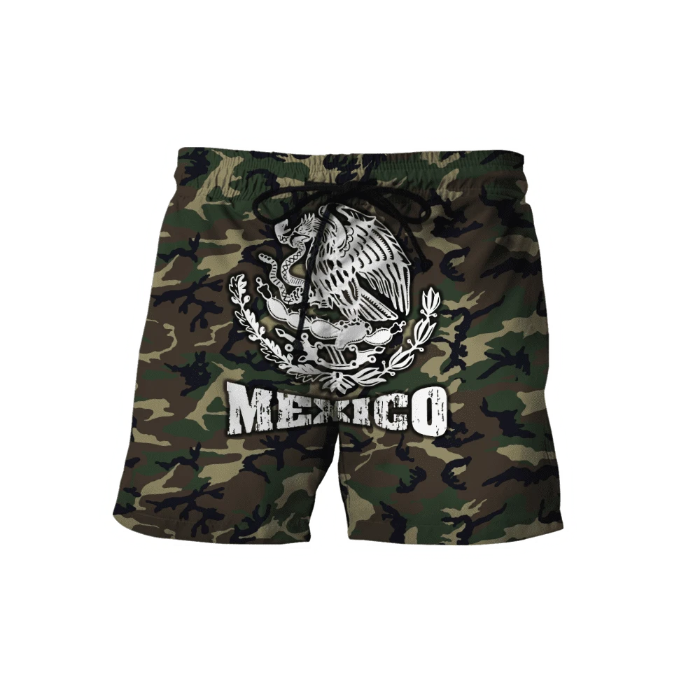 Mexico Combo T-shirt and Short 3D All Over Printed  no1