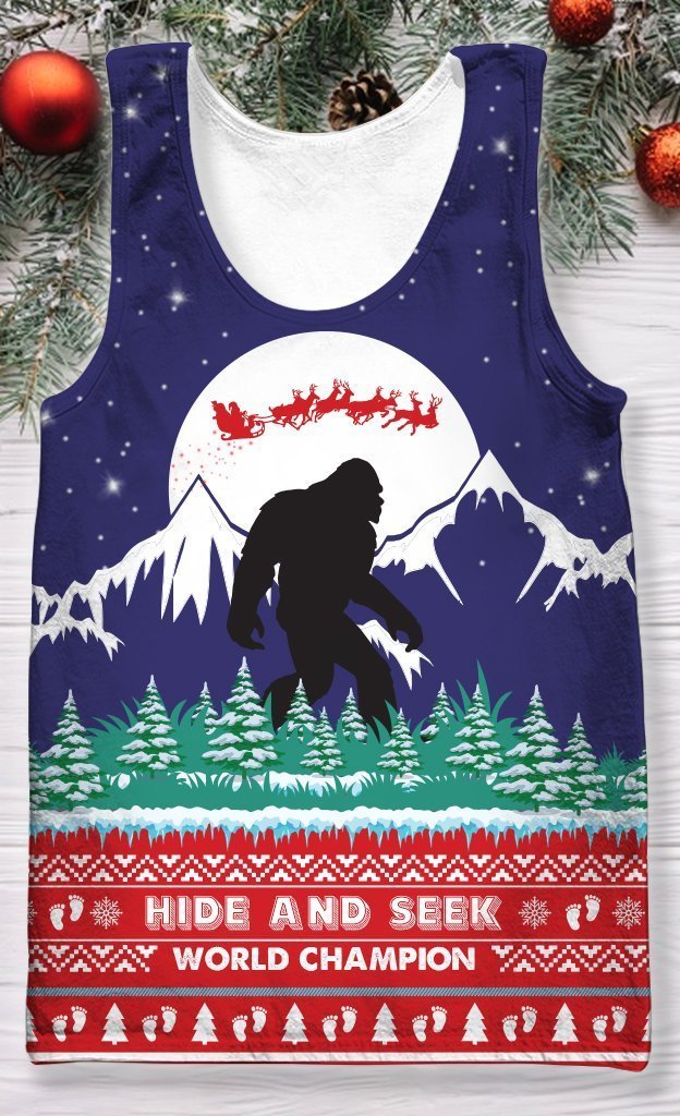 3D All Over Print Hide and Seek Hoodie-Apparel-HD09-Tank Top-S-Vibe Cosy™
