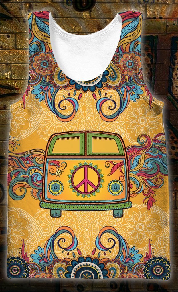 Bus Hippie 3D All Over Printed Shirts for Men and Women TT-Apparel-TT-Hoodie-S-Vibe Cosy™
