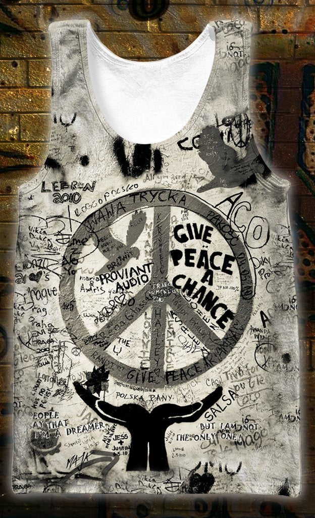 3D All Over Print American Hippie Hoodie-Apparel-HD09-Tank Top-S-Vibe Cosy™