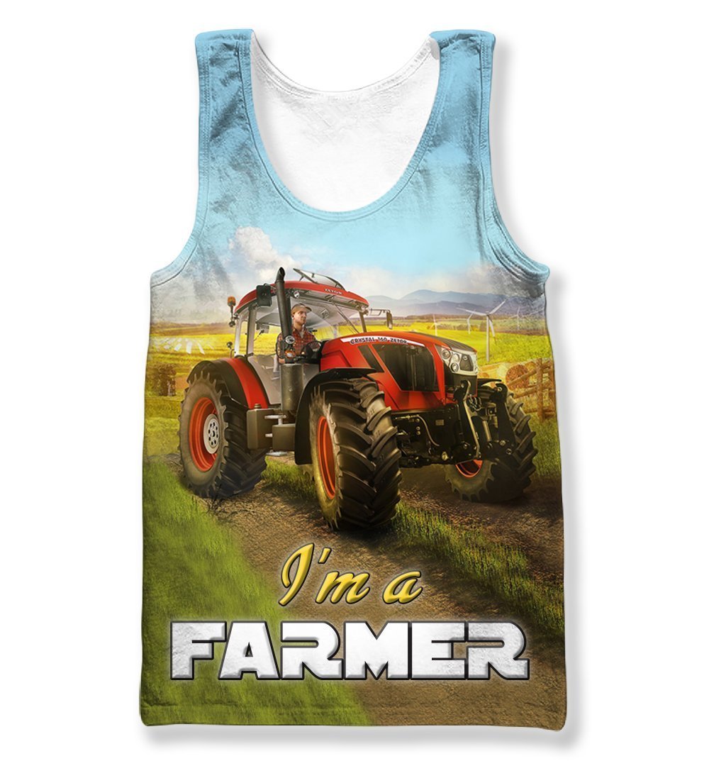 I am farmer Hoodie-Apparel-HD09-Tank Top-S-Vibe Cosy™