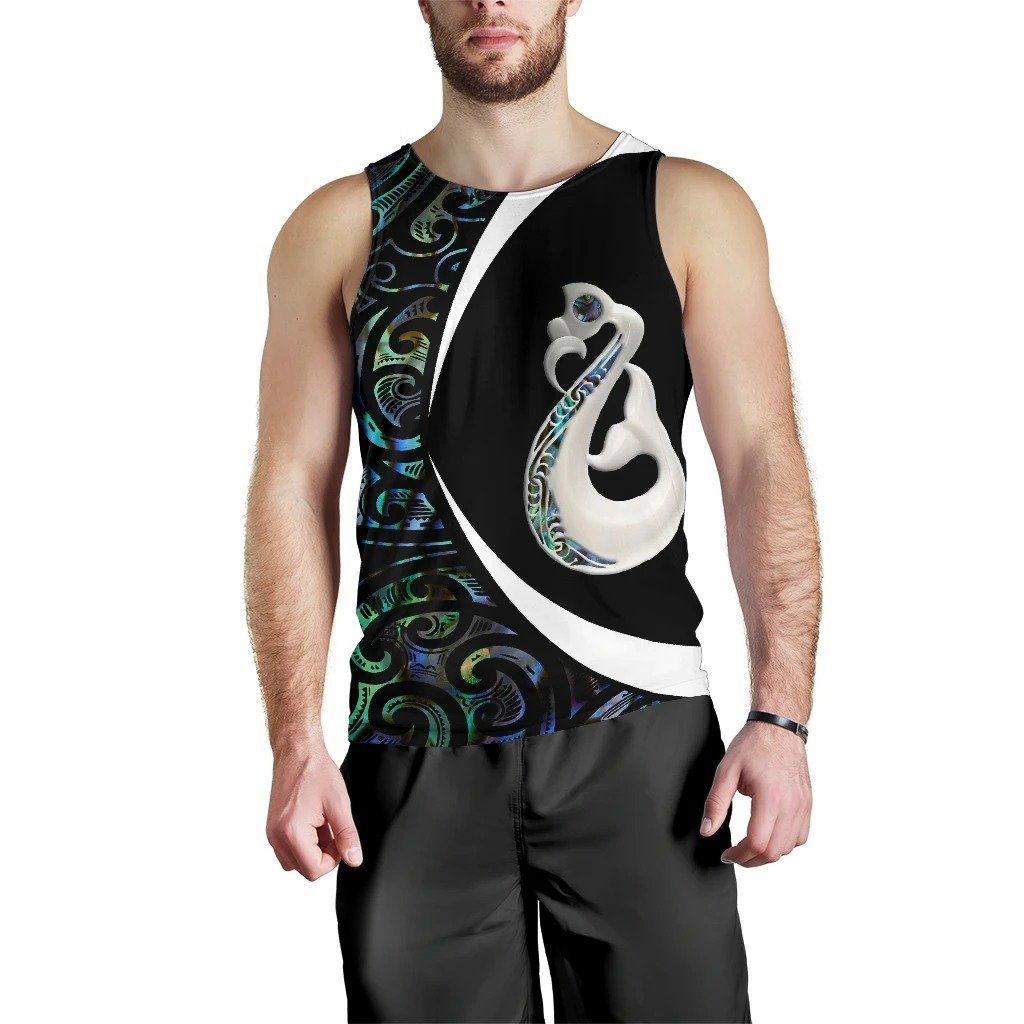 The maori Manaia Paua Shell Circle Style HC15901-Apparel-Huyencass-Hoodie-S-Vibe Cosy™