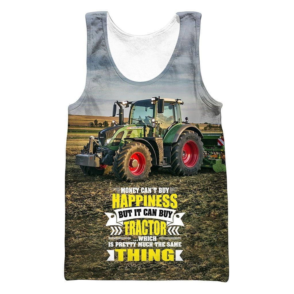 I Can buy Tractor Hoodie-Apparel-HD09-Tank Top-S-Vibe Cosy™