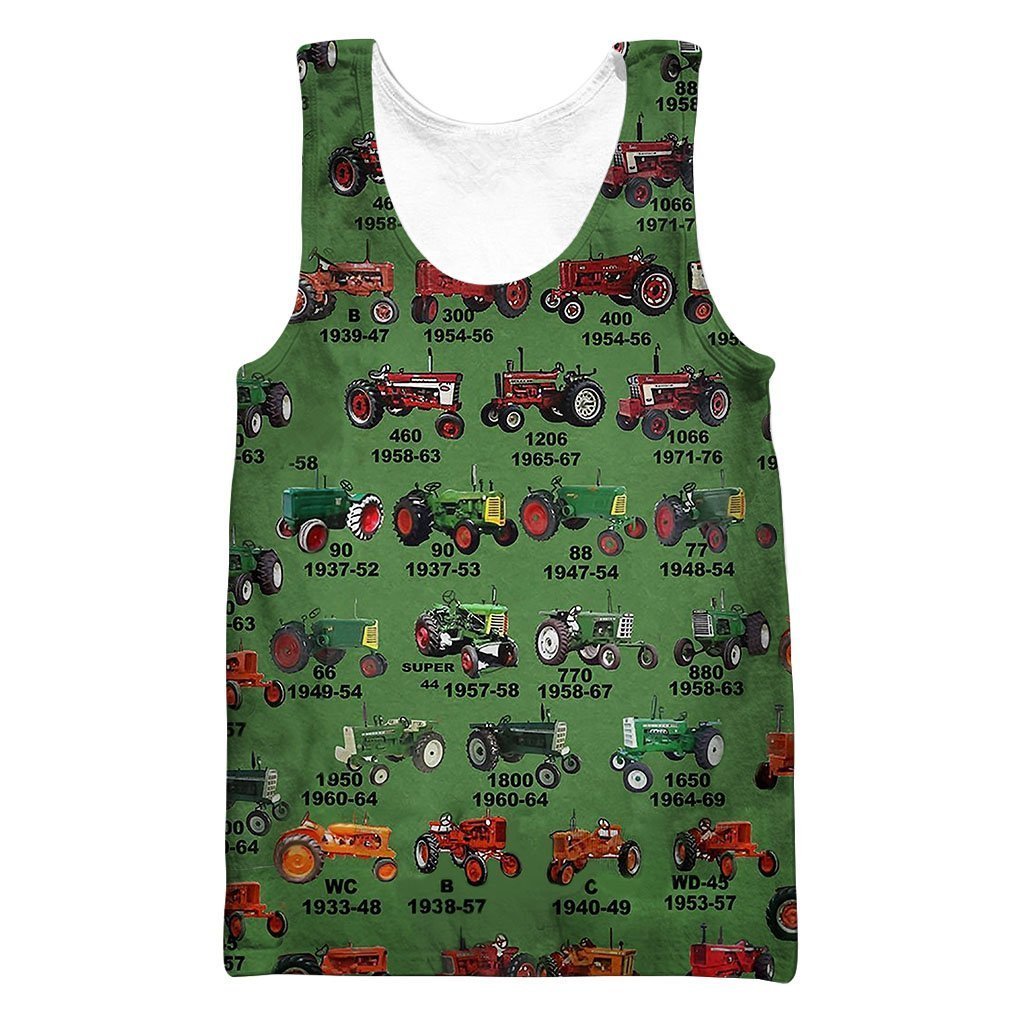 Tractor quotes Hoodie-Apparel-HD09-Tank Top-S-Vibe Cosy™