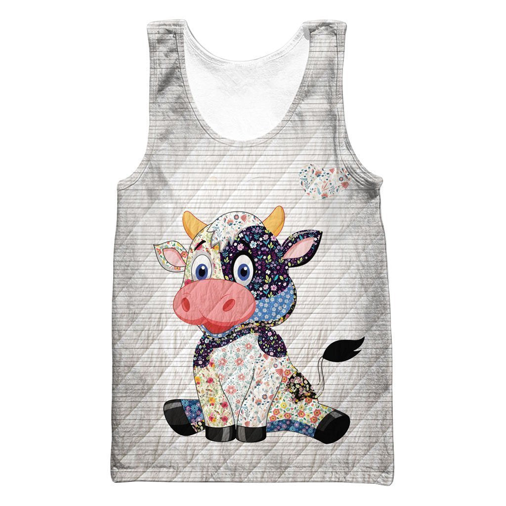 Cute Real Cow Farm-Apparel-HD09-Hoodie-S-Vibe Cosy™