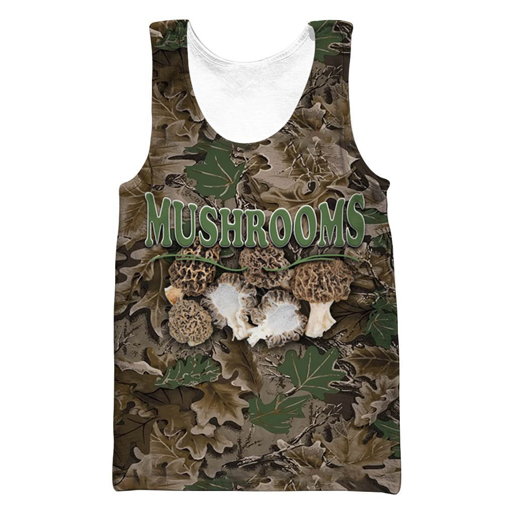 Forest Mushrooms Art all over-Apparel-NTH-Tank Top-S-Vibe Cosy™