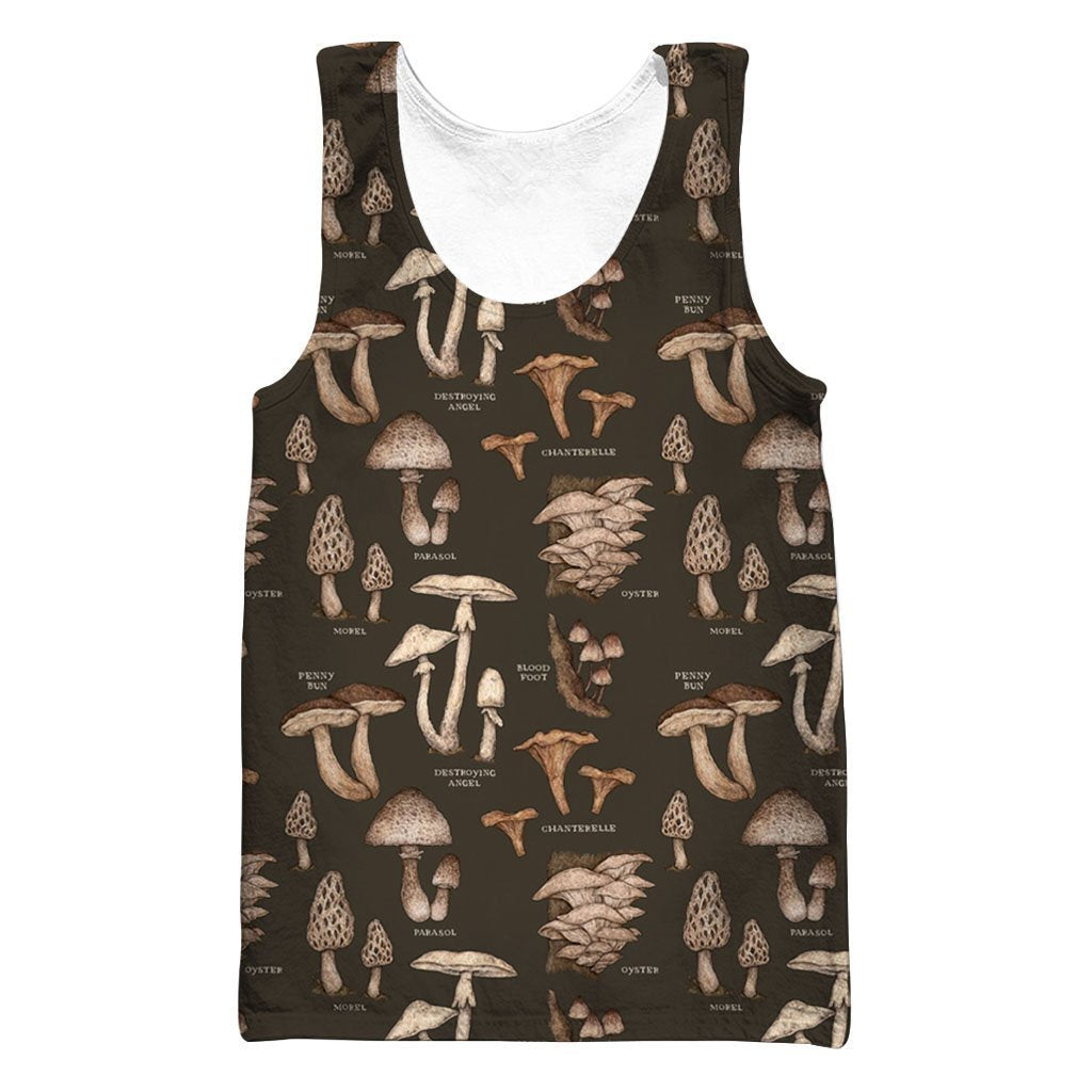 All Over Print Many mushroom-Apparel-NTH-Tank Top-S-Vibe Cosy™