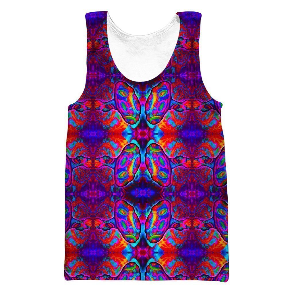 All Over Print Psilocybin Mushroom-Apparel-NTH-Tank Top-S-Vibe Cosy™