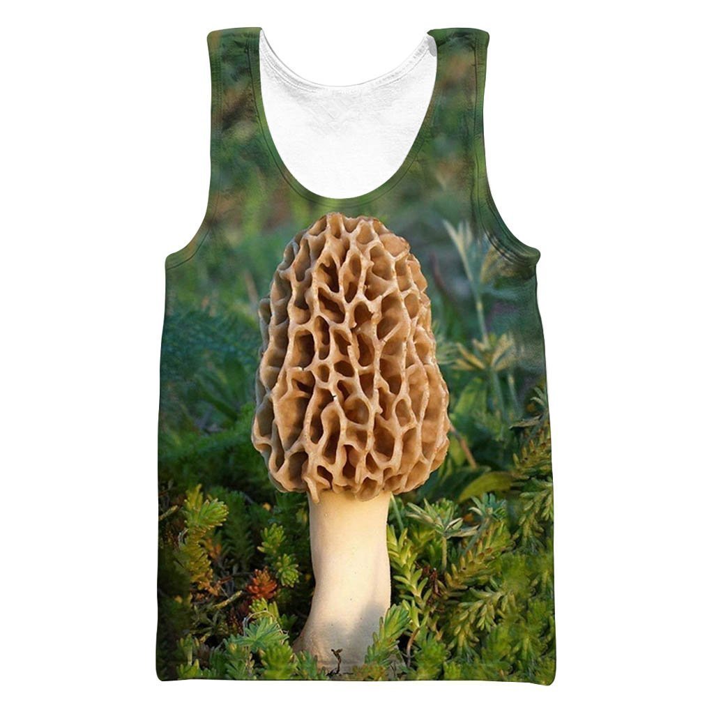 All Over Print Alone mushrooms-Apparel-NTH-Tank Top-S-Vibe Cosy™