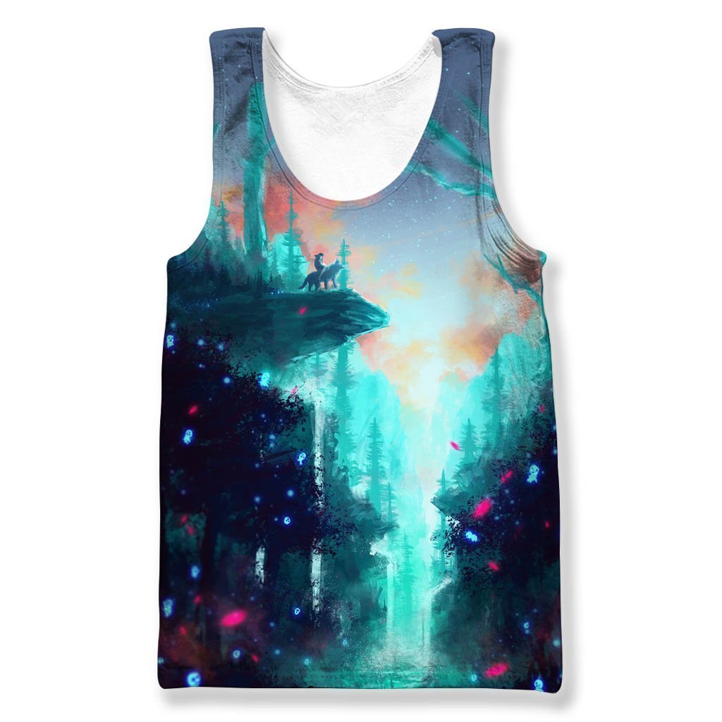 3D All Over Print Studio Ghibli Hoodie-Apparel-HD09-Tank Top-S-Vibe Cosy™