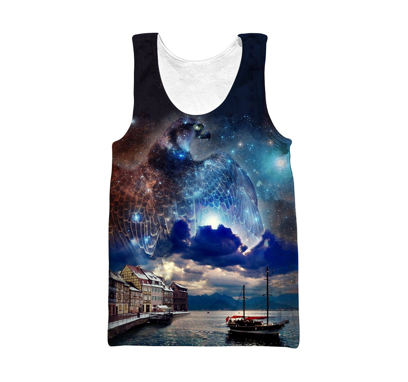 3D All Over Print Horus The Kingdom of Rome Hoodie-Apparel-Khanh Arts-Tank Top-S-Vibe Cosy™