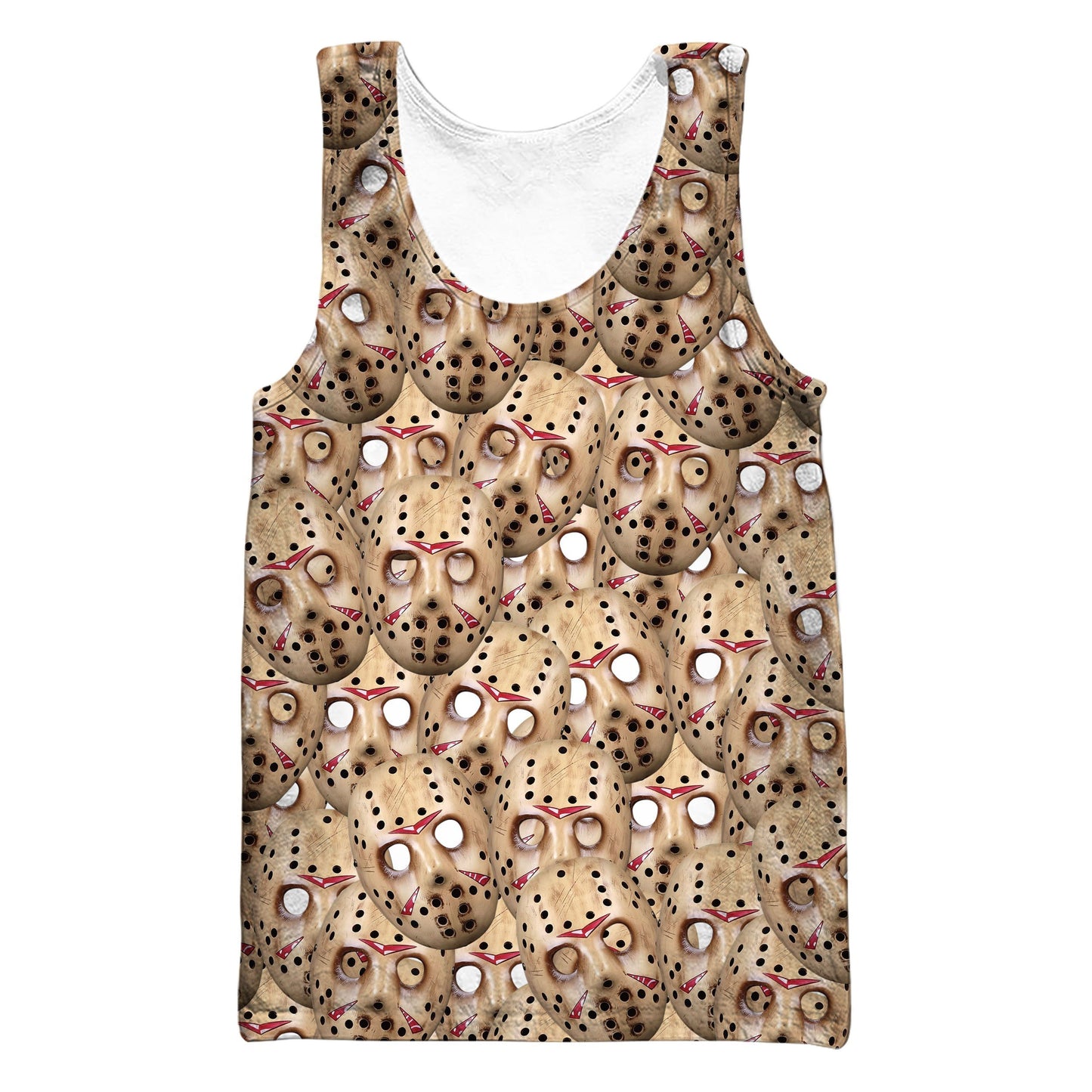 Jason mask f13 Hoodie-Apparel-GP Art-Tank Top-S-Vibe Cosy™