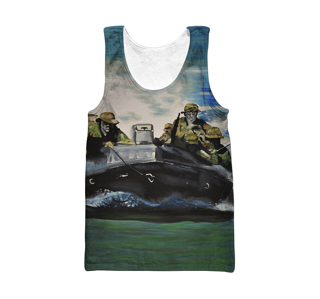 All Over Printed Prepared To Die Shirts-Apparel-HP Arts-Tank Top-S-Vibe Cosy™
