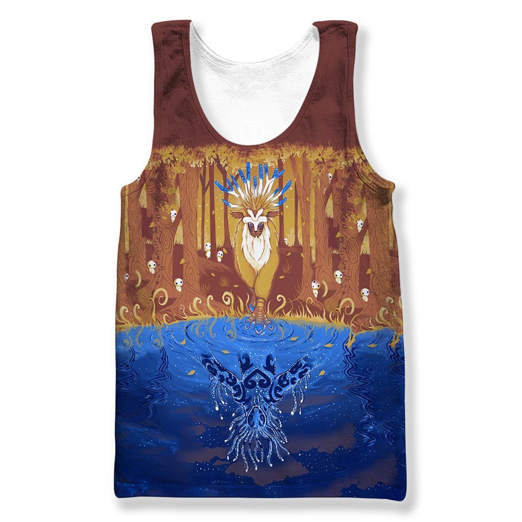 3D All Over Print Autumn Forest Spirit Hoodie-Apparel-HD09-Tank Top-S-Vibe Cosy™