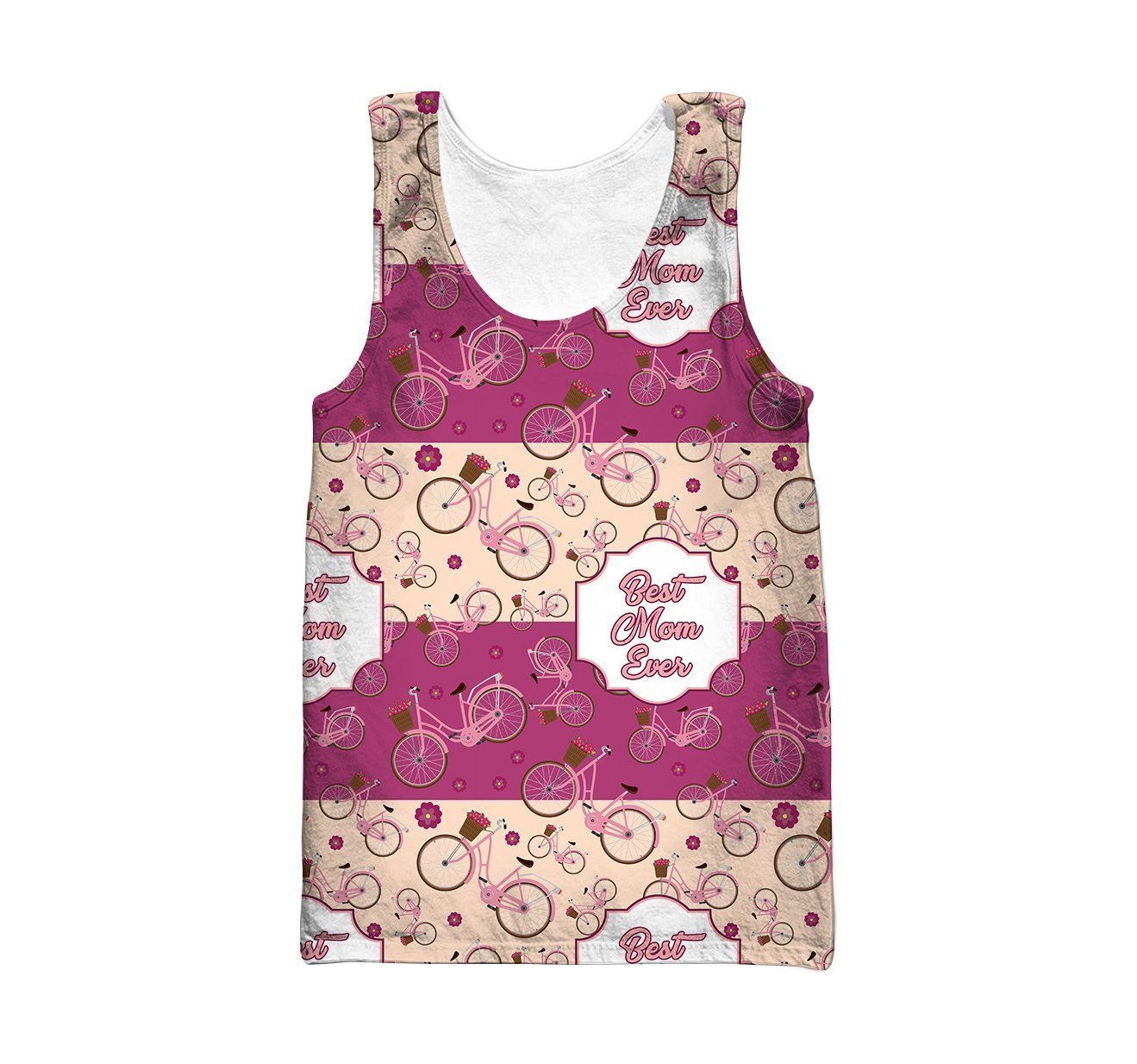 3D All Over Best Mother Ever Hoodie-Apparel-Khanh Arts-Tank Top-S-Vibe Cosy™