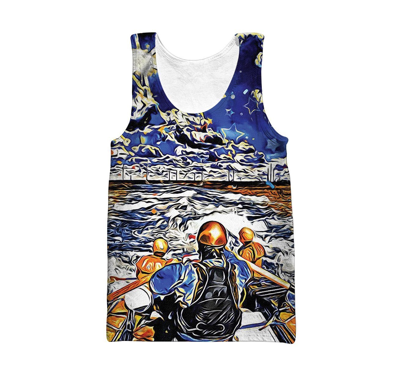 All Over Printed Us Border Patrol Shirts-Apparel-HP Arts-Tank Top-S-Vibe Cosy™
