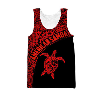 American Samoa Polynesian Hoodie - Red H9-Apparel-Phaethon-Hoodie-S-Vibe Cosy™