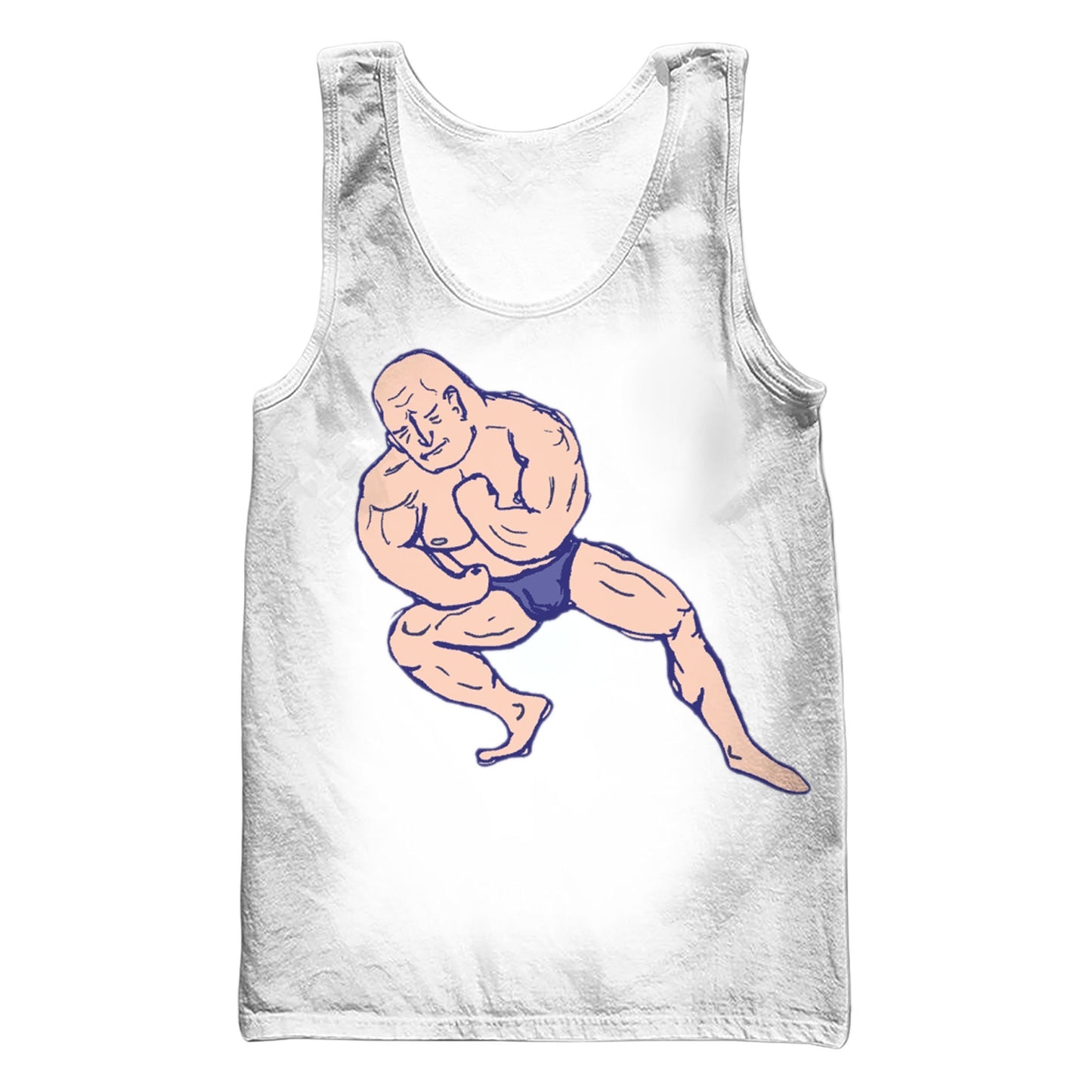 Flexin Doodle Hoodie-Apparel-GP Art-Tank Top-S-Vibe Cosy™