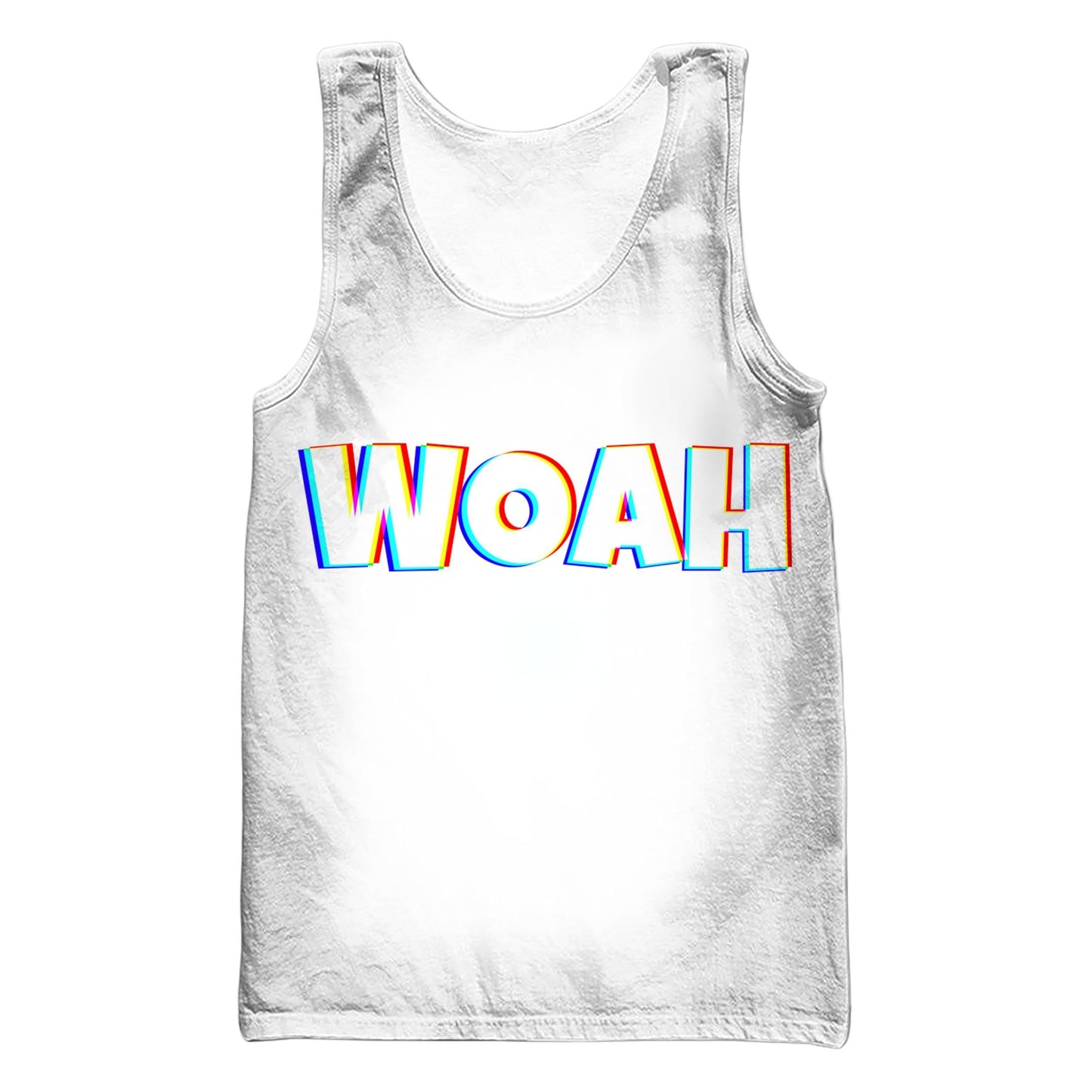 All Over Printed Woah Hoodie-Apparel-GP Art-Tank Top-S-Vibe Cosy™