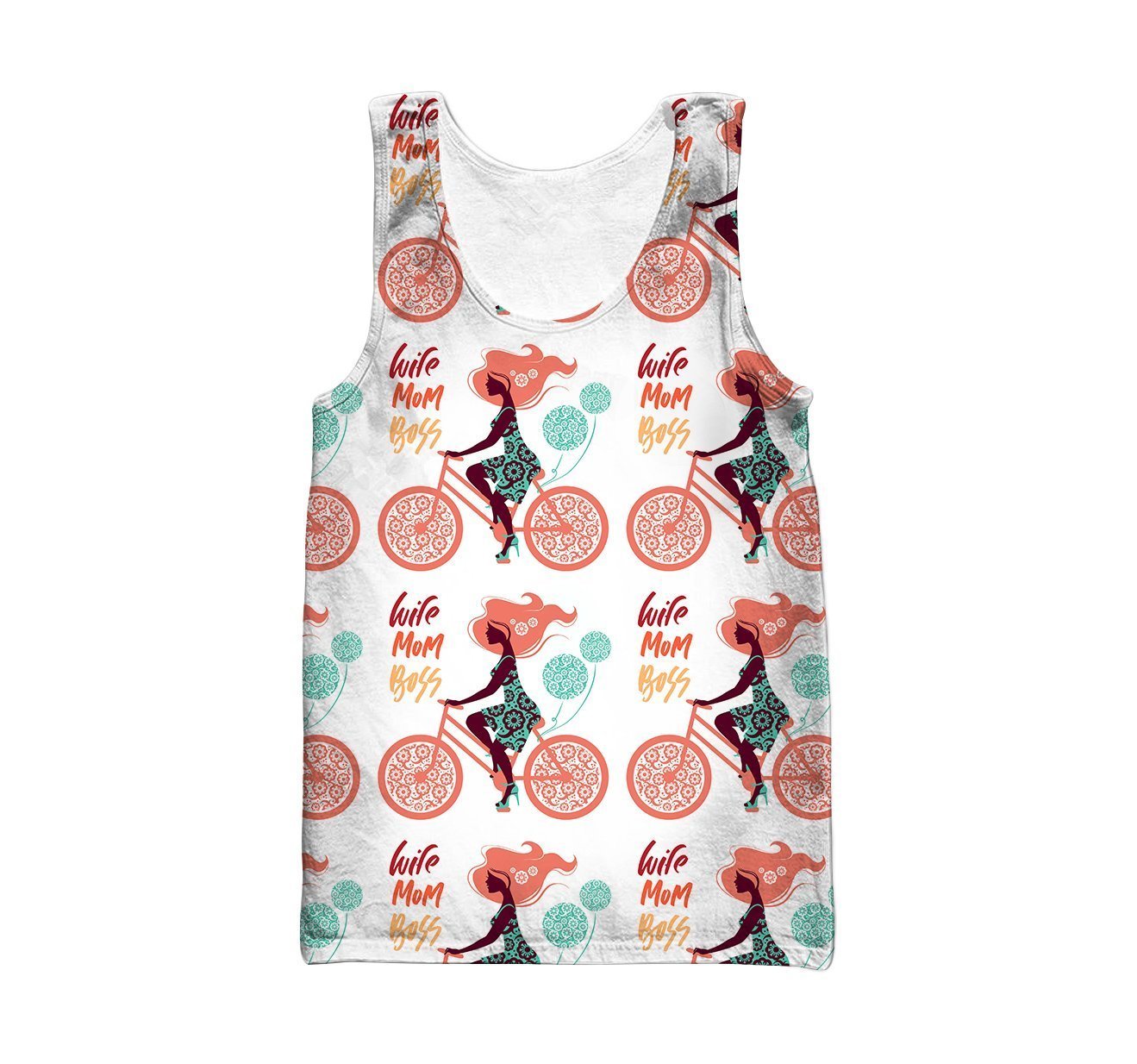 3D All Over Wife Mom Boss Hoodie-Apparel-Khanh Arts-Tank Top-S-Vibe Cosy™