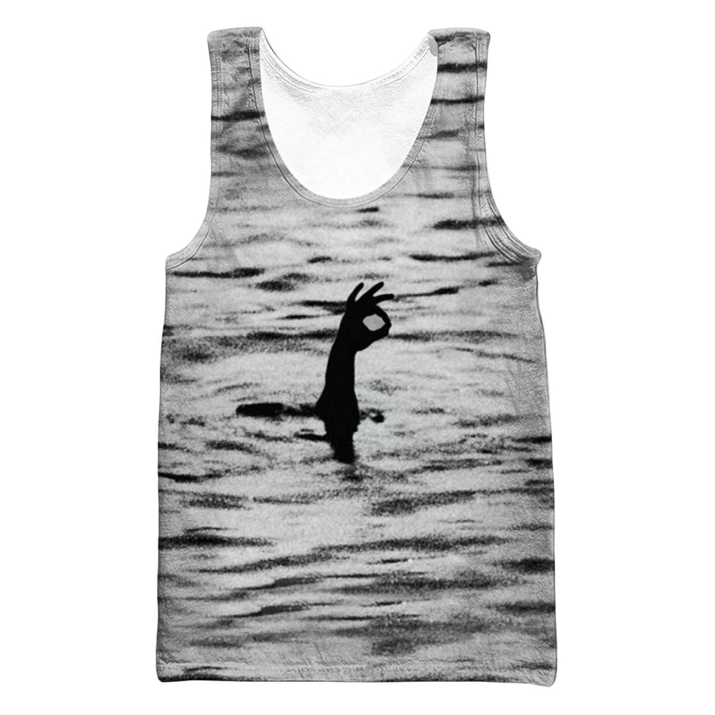 Okay Ness Monster Hoodie-Apparel-GP Art-Tank Top-S-Vibe Cosy™