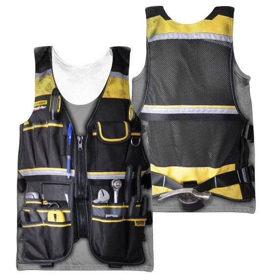 3D All Over Electrican Tank Top-Apparel-HD09-Tank Top-S-Vibe Cosy™