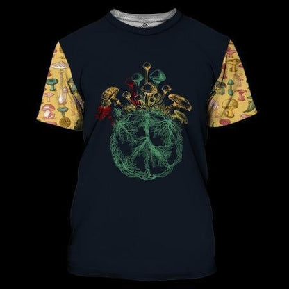 The Mushrooms are calling and I must go NTH130801-Apparel-NTH-T-Shirt-S-Vibe Cosy™