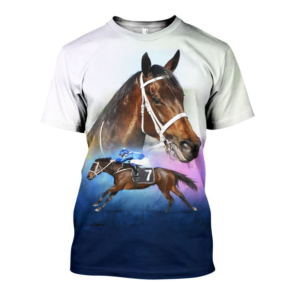 3D All Over Printed Winx Horse Color-Apparel-HP Arts-T-Shirt-S-Vibe Cosy™