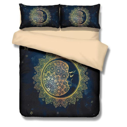 3D Mandala Sun Bedding Set-Bedding Sets-Ocean Gadget-US Twin-Vibe Cosy™