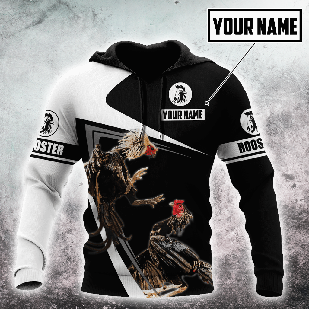 Personalized Rooster 3D Printed Unisex Shirts DA29042101