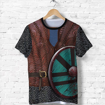 Viking Shield Maiden Lagertha-Apparel-HP Arts-T-Shirt-S-Vibe Cosy™