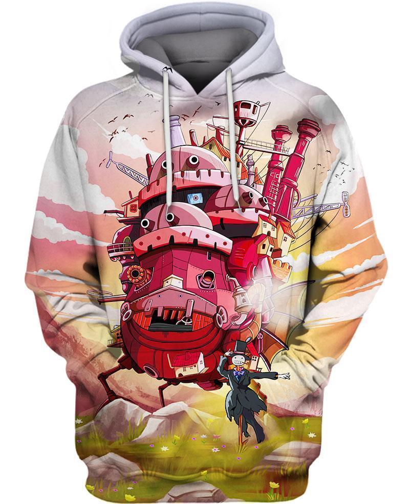 Moving Castle-ghibli-VIO STORE-Hoodie-S-Vibe Cosy™
