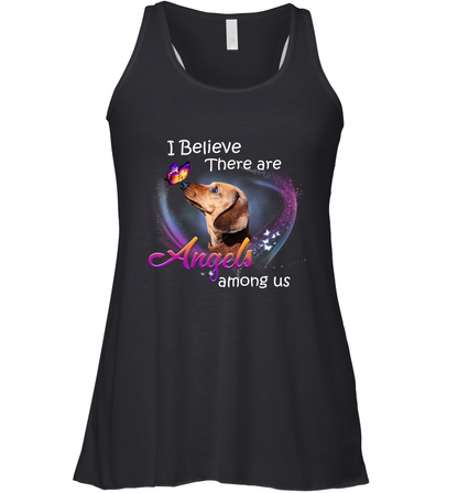 Pi281204 Dachshund-Apparel-Amsbk-Racerback Tank-Black-XS-Vibe Cosy™