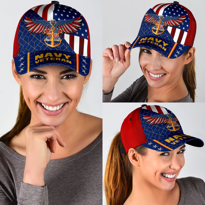 United States Navy Veteran Classic Cap