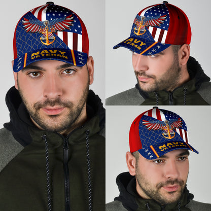 United States Navy Veteran Classic Cap
