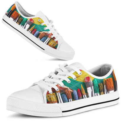 Art Teacher Low Top Shoes HG03-Apparel-HG-US5 (EU38)-MEN'S LOW TOP-Vibe Cosy™