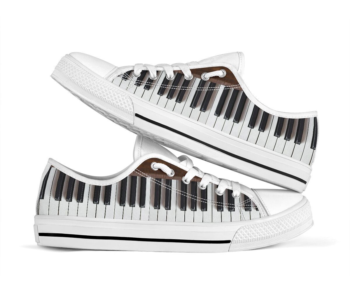 Piano Low Top Shoes HG14-Apparel-HG-US5 (EU38)-MEN'S LOW TOP-Vibe Cosy™