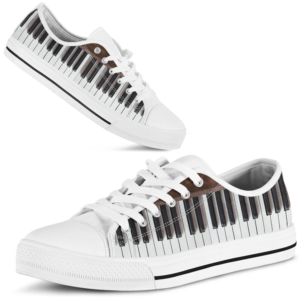 Piano Low Top Shoes HG14-Apparel-HG-US5 (EU38)-MEN'S LOW TOP-Vibe Cosy™