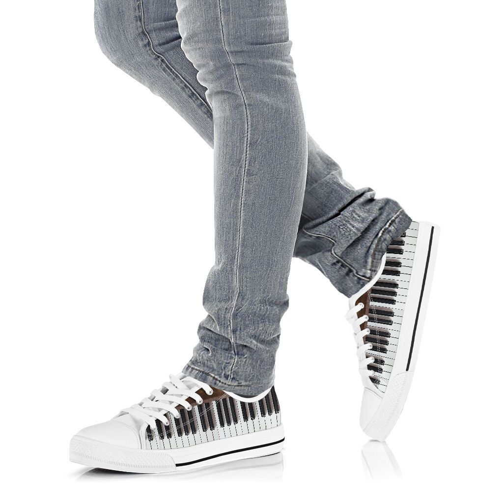 Piano Low Top Shoes HG14-Apparel-HG-US5 (EU38)-MEN'S LOW TOP-Vibe Cosy™
