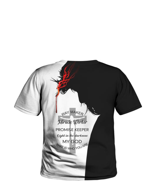 JESUS - WAY MAKER - KID-Apparel-RoosterArt-Zipped Hoodie-YOUTH XS-Vibe Cosy™
