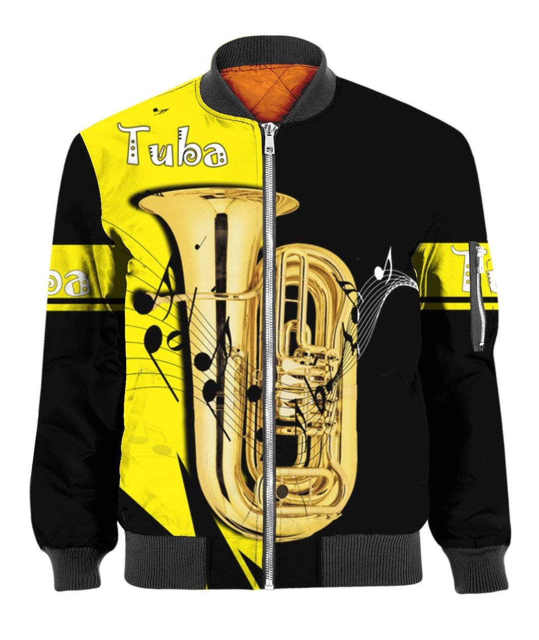 Tuba music 3d hoodie shirt for men and women HG HAC19121-Apparel-HG-Bomber-S-Vibe Cosy™
