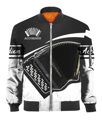 Accordion music 3d hoodie shirt for men and women HG HAC090101-Apparel-HG-Bomber-S-Vibe Cosy™