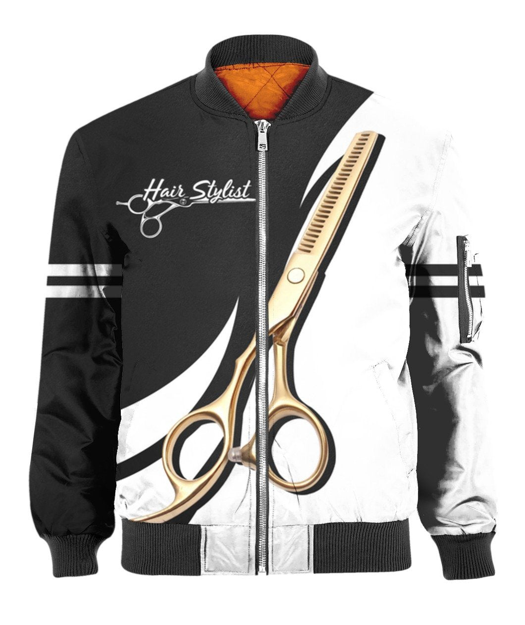 Hair stylist 3d hoodie shirt for men and women HG HAC140202-Apparel-HG-Bomber-S-Vibe Cosy™