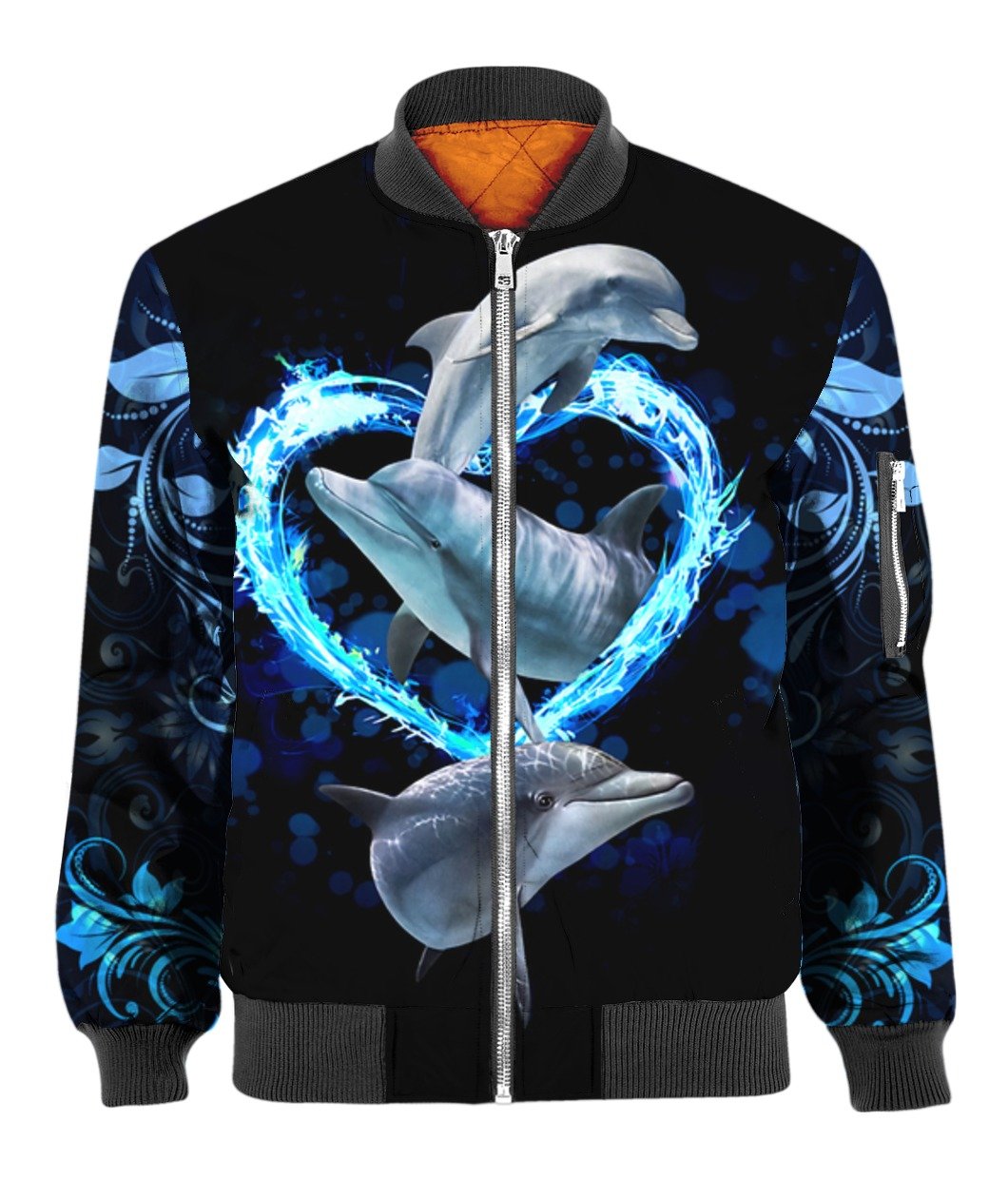 Dolphin 3d hoodie shirt for men and women HG HAC180301-Apparel-HG-Bomber-S-Vibe Cosy™
