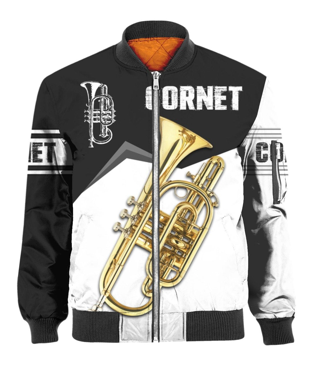 Cornet music 3d hoodie shirt for men and women HG HAC260202-Apparel-HG-Bomber-S-Vibe Cosy™