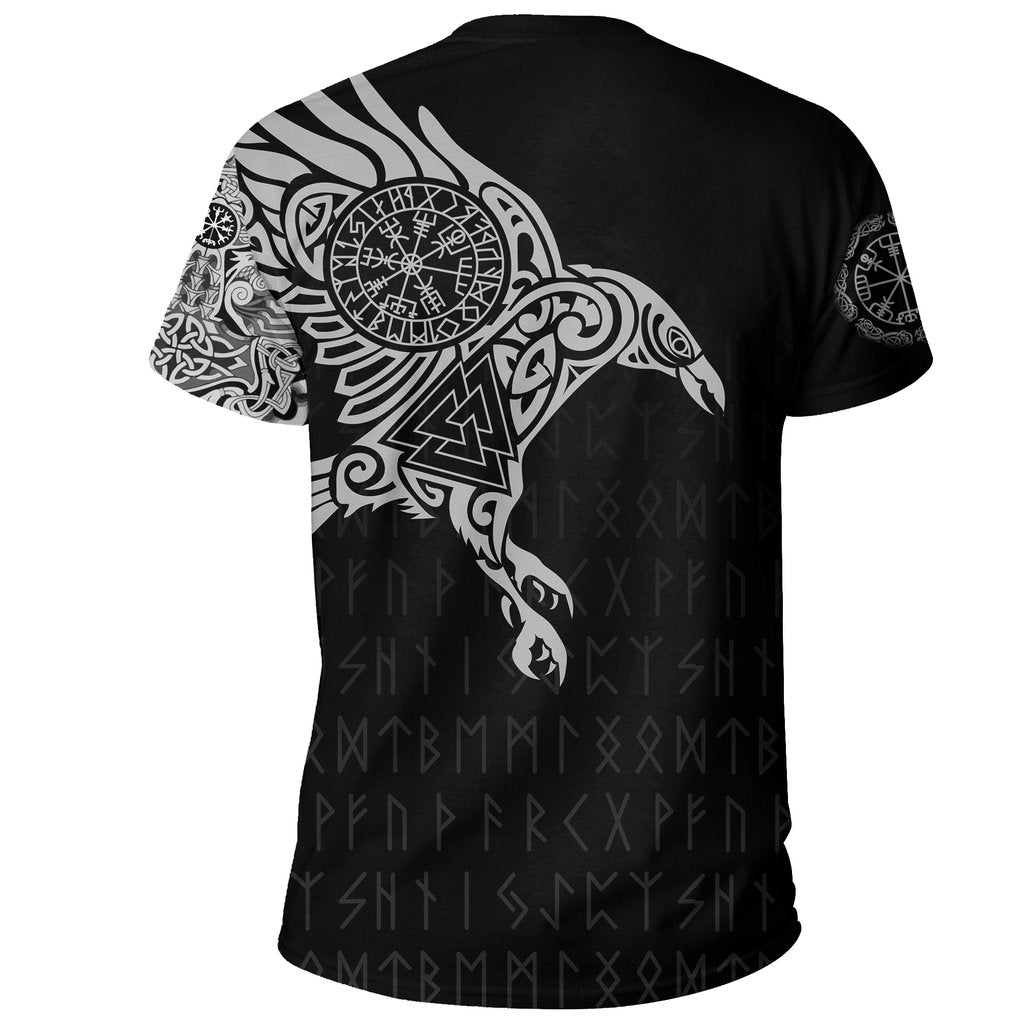 Vikings - The Raven of Odin Tattoo Custom Name-Apparel-HP Arts-Hoodie-S-Vibe Cosy™