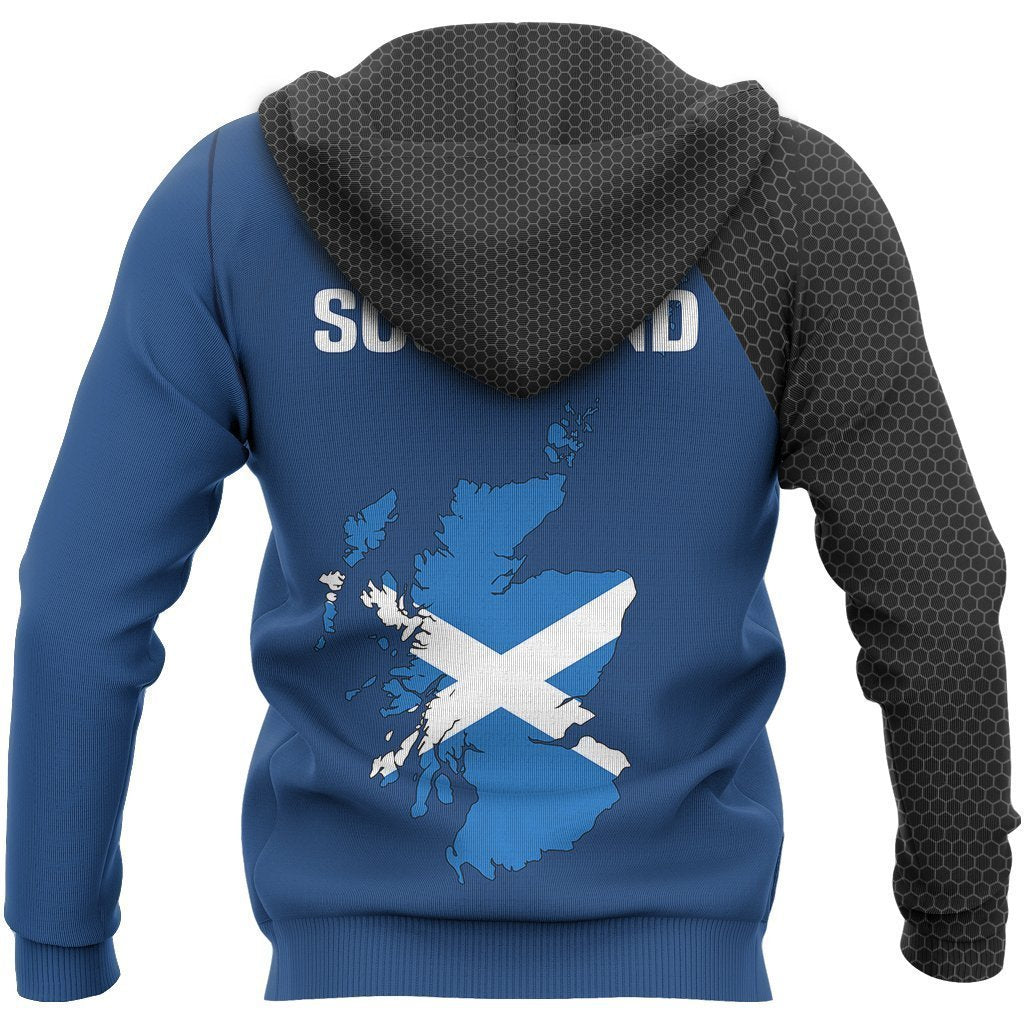 Scotland Map Special Pullover Hoodie NNK 1509-Apparel-PL8386-Zip Hoodie-S-Vibe Cosy™