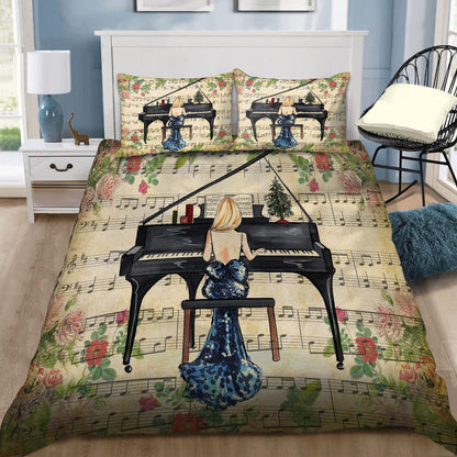 Love music for lover Bedding Set-ML-ML-US Twin-Vibe Cosy™